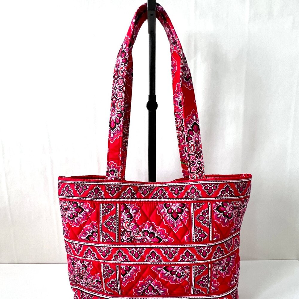 Vera Bradley Small Tic Tack Tote Toggle Frankly S… - image 5